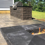 Paver Grill and Fire Pits Inspiration by Firmly Rooted