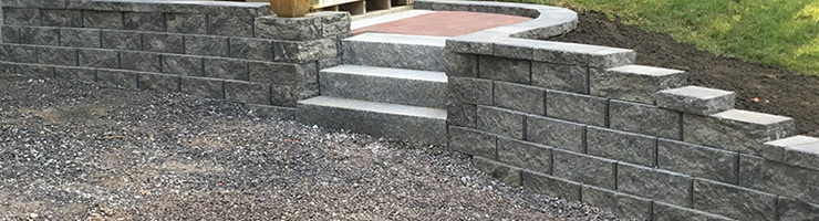 NH Hardscaping: Retaining and Garden Walls